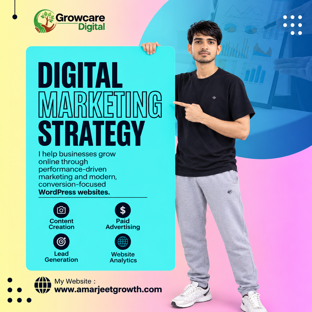 Digital marketing strategy creative